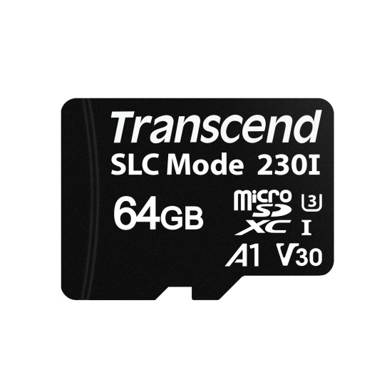 Transcend 64GB 230I C10  microSDXC Memory Card 