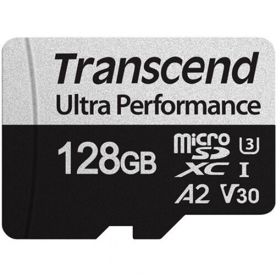 Transcend 128GB 340S UHS-I Ultra Performance MicroSD Memory Card