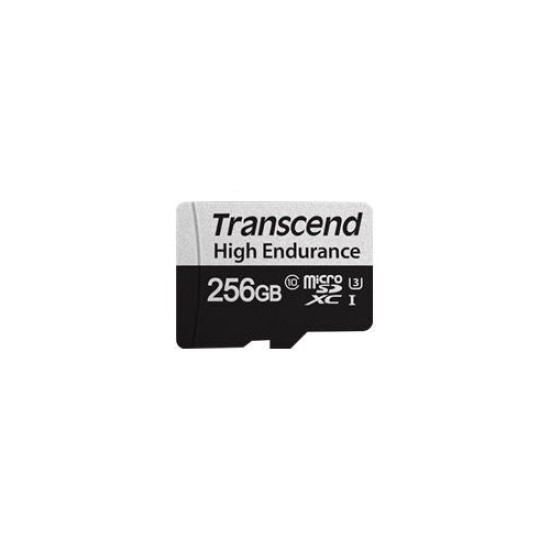 Transcend 256GB USD350V U3 High Endurance MicroSD Card With Adapter Transcend 256GB USD350V U3 High Endurance MicroSD Card With Adapter