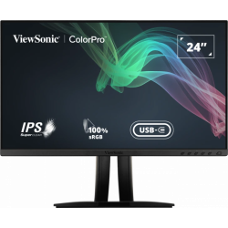 ViewSonic VP2456 23.8" ColorPro 24 Inch 60Hz Frameless 1080p 100% SRGB IPS Professional Monitor