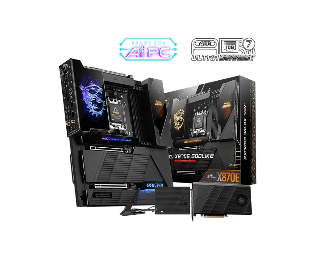 MSI MEG X870E Godlike AM5 DDR5 PCIe E-ATX Motherboard