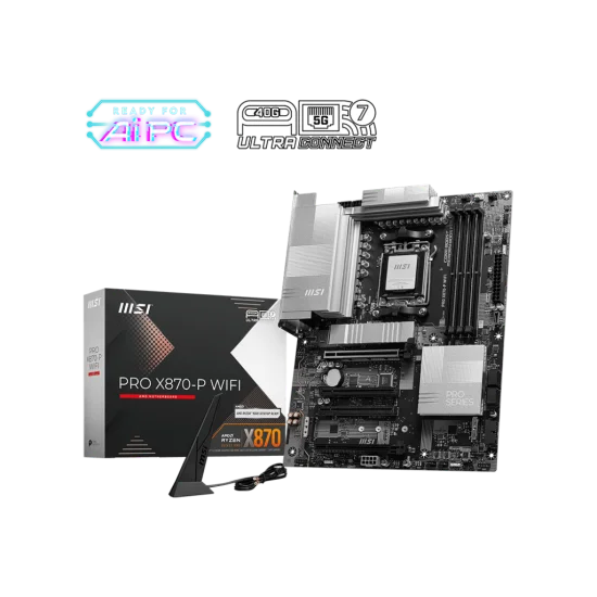 MSI PRO X870-P WIFI DDR5 AMD AM5 ATX Motherboard Price in BD UCC BD