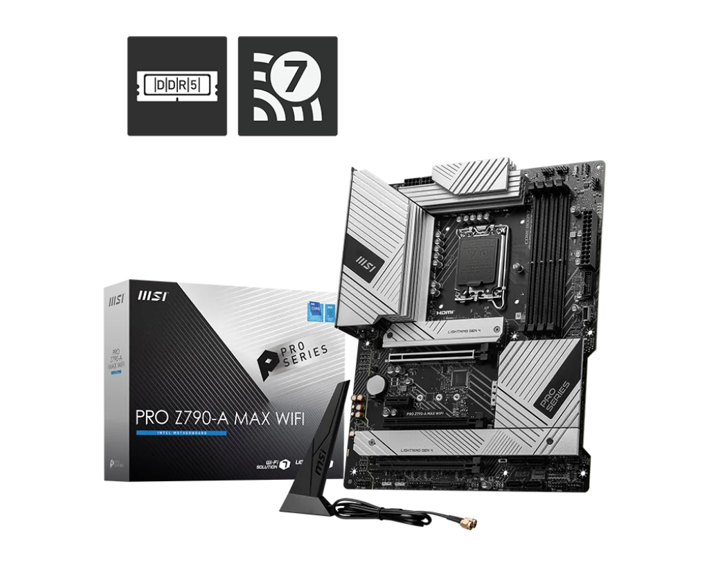 MSI PRO Z790-A MAX WIFI DDR5 13th Gen ATX Motherboard Price in BD