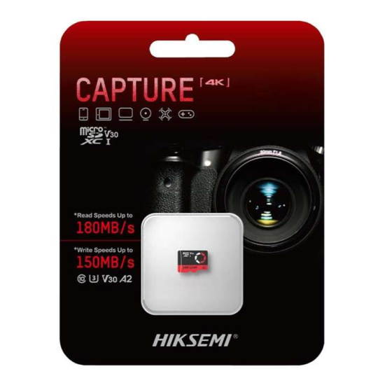 HIKSEMI CAPTURE 64GB MICROSD CARD HIKSEMI CAPTURE 64GB MICROSD CARD