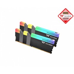THERMALTAKE 16GB TOUGHRAM RGB DDR4 3600 MHz CL18 (16GB X 1) Black Desktop RAM