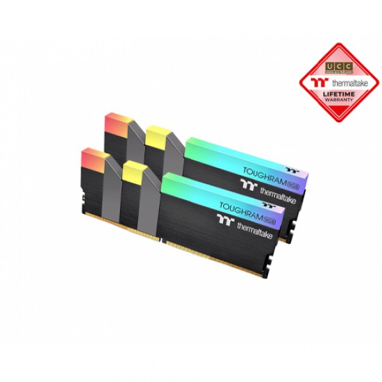 THERMALTAKE 8GB TOUGHRAM RGB DDR4 3000 MHz CL16 (8GB X 1) Desktop RAM Black