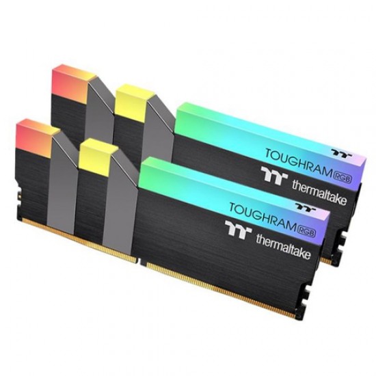 THERMALTAKE 8GB TOUGHRAM RGB DDR4 3200 MHz CL16 (8GB X 1) Desktop RAM Black