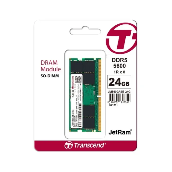Transcend 24GB JM DDR5 5600Mhz SO-DIMM laptop RAM Price in BD