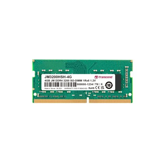 Transcend 4GB JM DDR4 3200Mhz SO-DIMM Laptop RAM Price in BD