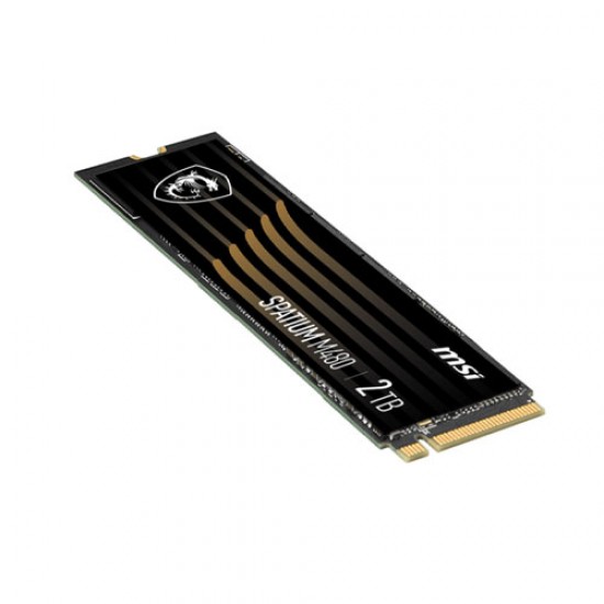 MSI SPATIUM M480 2TB HS PCIe Gen4 NVMe M.2 Internal SSD