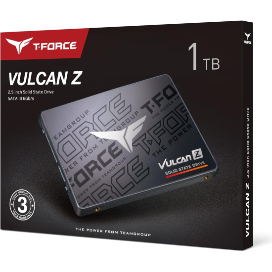 TEAM T-FORCE VULCAN Z 1TB SATA III 2.5 Inch Internal SSD TEAM T-FORCE VULCAN Z 1TB SATA III 2.5 Inch Internal SSD