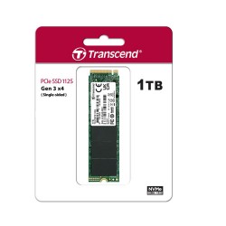 Transcend 1TB 112S M.2 2280 PCIe NVMe Gen3x4 3D TLC DRAM-Less Internal SSD