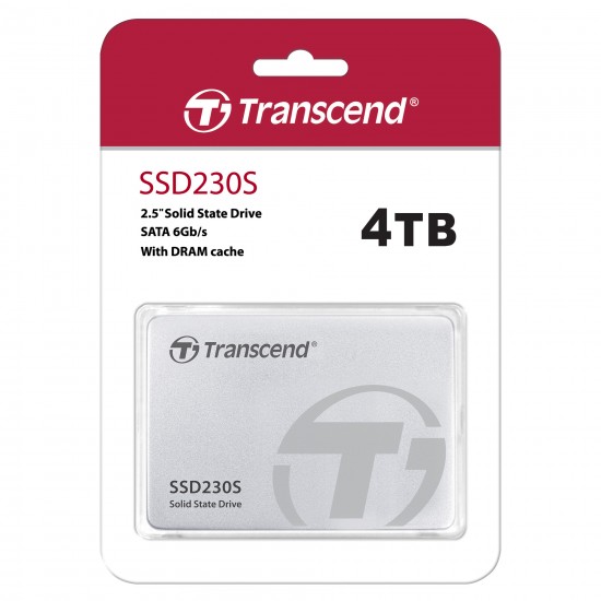 Transcend 4TB 230S SATA III 2.5 Inch Internal SSD