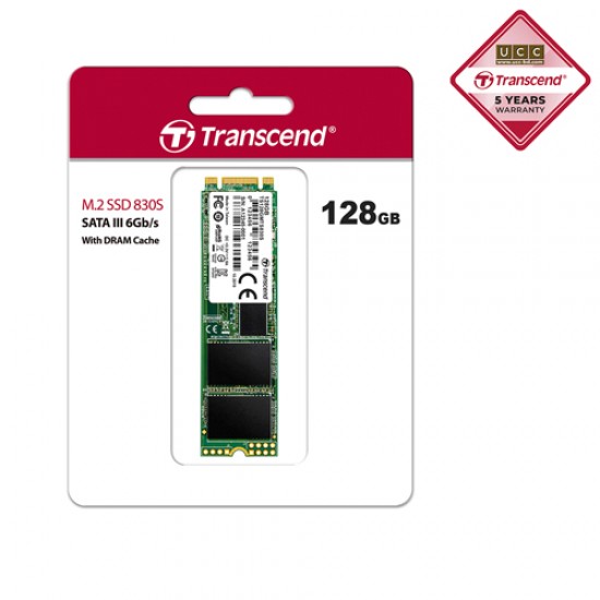 Transcend 128GB 830S M.2 2280 SATA III 2.5 Inch Internal SSD