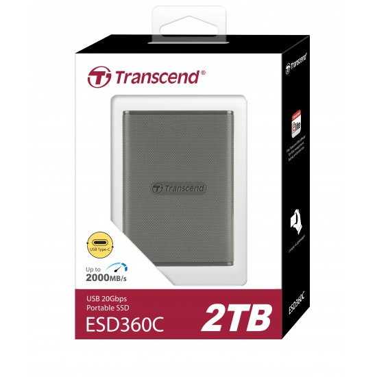Transcend 2TB ESD360C Type-C Portable SSD