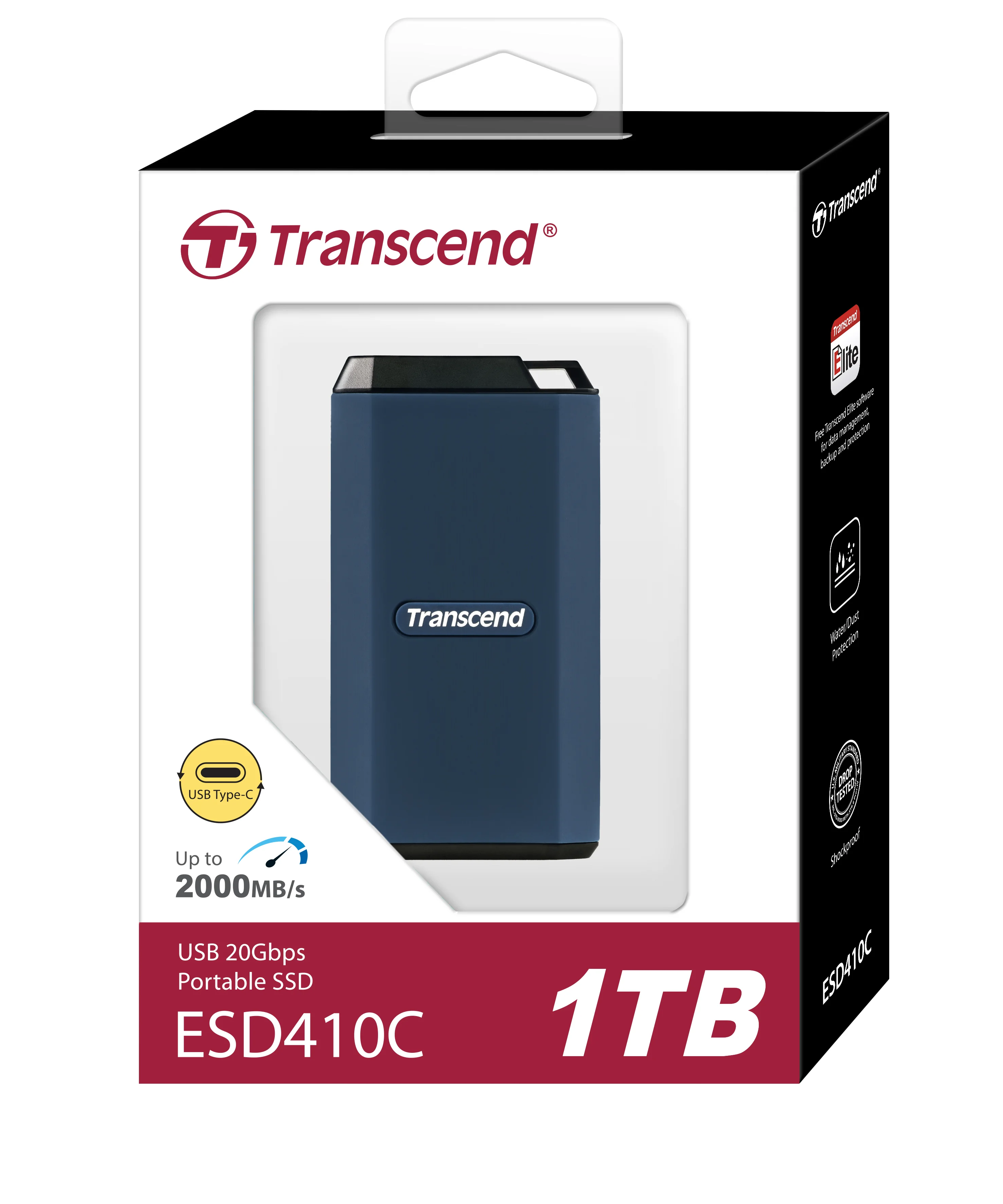 Transcend 1TB ESD410C Type-C Portable SSD Price In BD