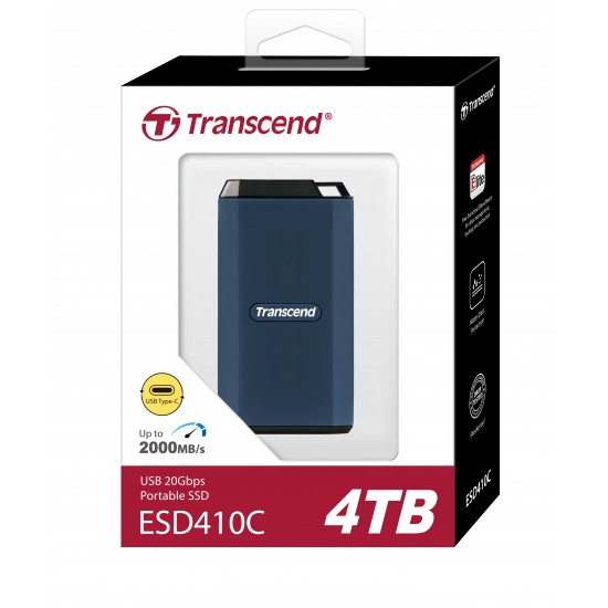 Transcend 4TB ESD410C Type-C Portable SSD