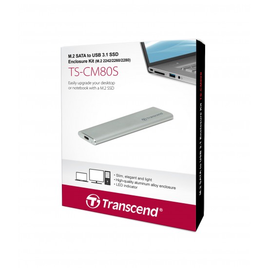 Transcend TS-CM42S M.2 SSD Enclosure Kit