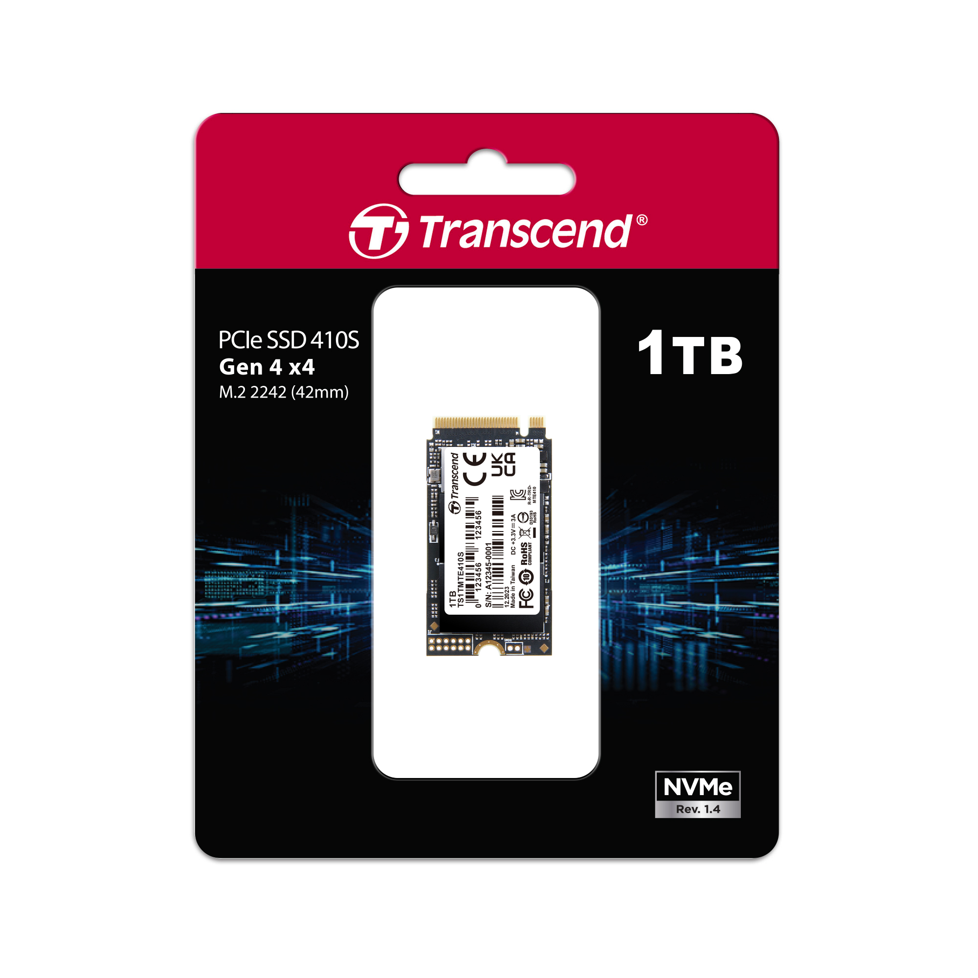 Transcend 1TB 410S M.2 NVMe PCIe Gen4 x4 2242 SSDPrice in BD