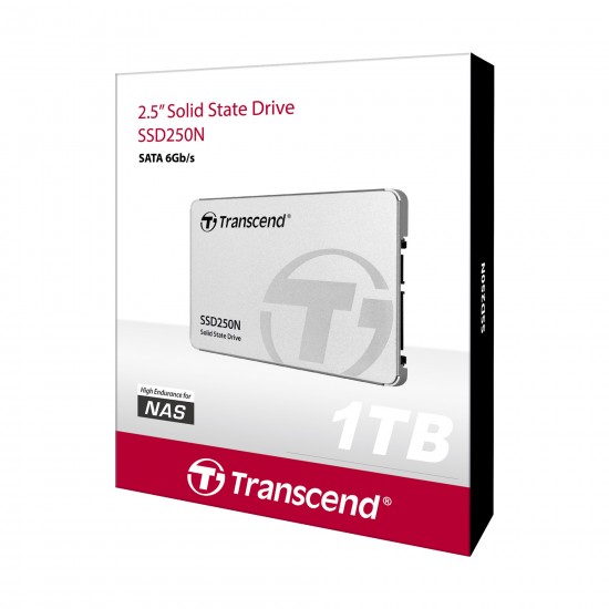 Transcend 1TB  SSD250N SATA III 6Gb/s  2.5” Solid State Drive