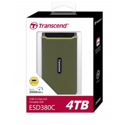 Transcend 4TB ESD380C USB 3.2 Gen 2x2 Type-C Portable SSD