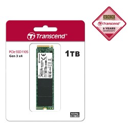 Transcend 1TB 110S NVMe M.2 2280 PCIe Gen3x4 Internal SSD