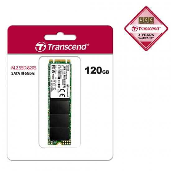 Transcend 120GB 820S M.2 2280 SATA III TLC Internal SSD
